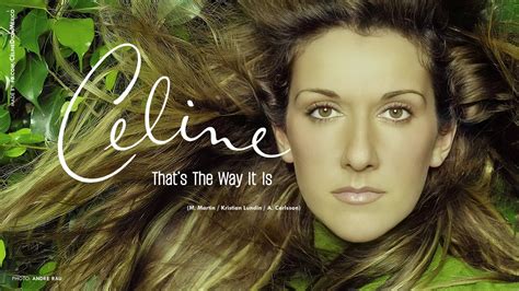 that's the way it is celine dion song|that's the way it is song.